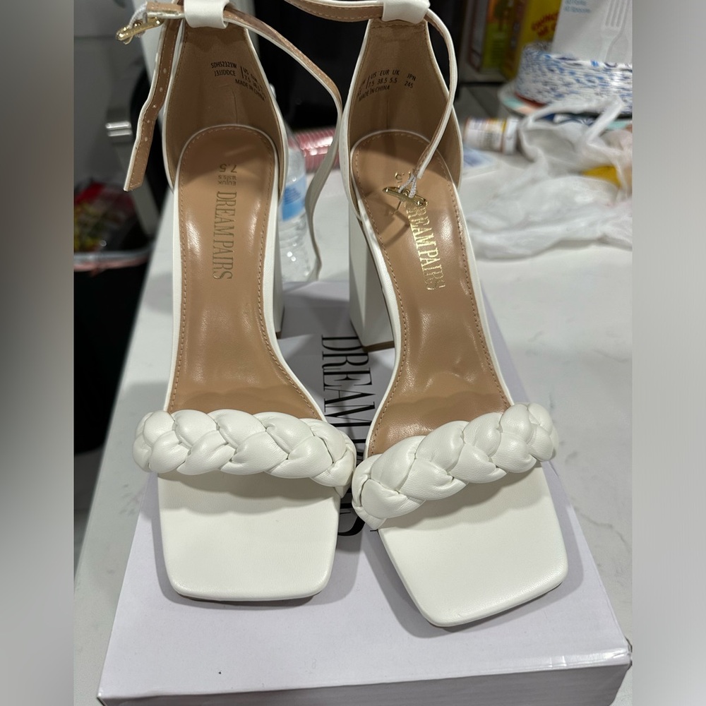 White heels